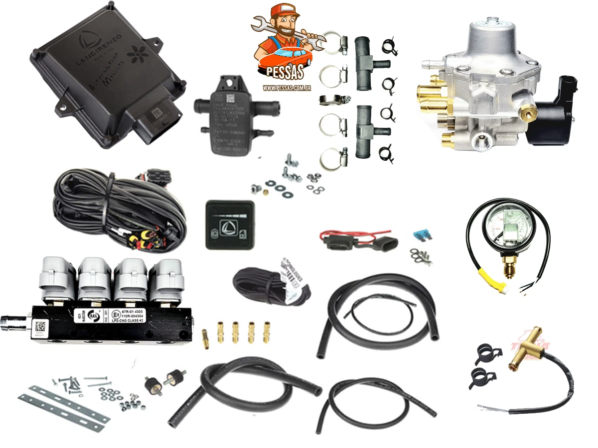 Kit GNV 5ª Geração Completo (Sem Cilindro)